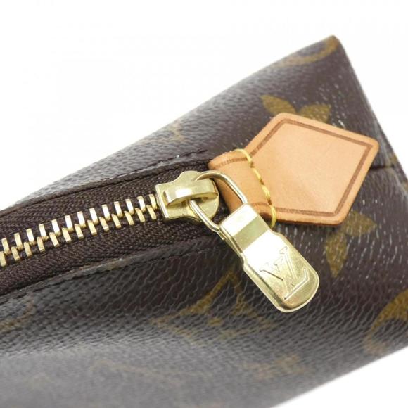LOUIS VUITTON Monogram Pochette Cosmetic PM M47515 Pouch ⭐ - Picture 4 of 6